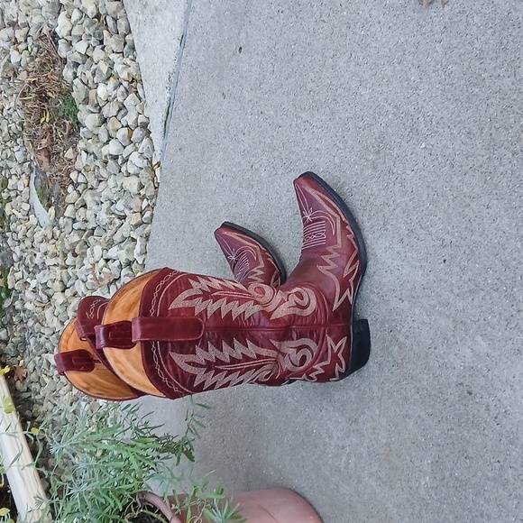 OLD GRINGO WOMEN'S NEVADA RED 13" BOOT Sz 8.5 GUC - Picture 15 of 16